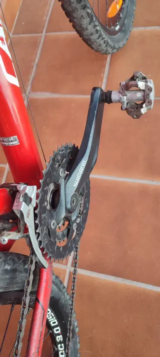 Bicicleta Cannondale Trail SL Roja