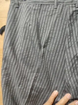 Pantalón Baserri rayas grises