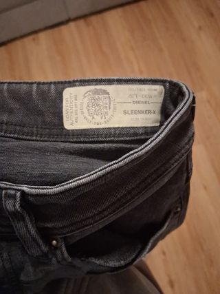 Diesel SLEENKER-X Jeans grigi