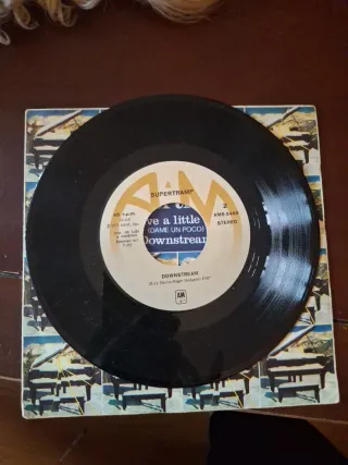 Supertramp Give a little bit Vinilo Single