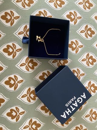 Colgante y charms patitos Agatha Paris