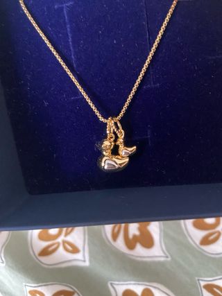 Colgante y charms patitos Agatha Paris