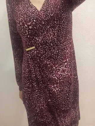 Vestido Antea frunce joya