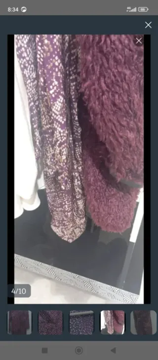 Vestido Antea frunce joya