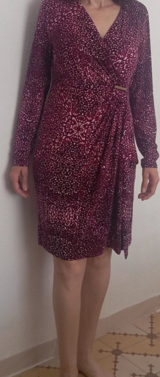 Vestido Antea frunce joya
