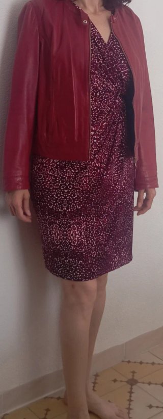 Vestido Antea frunce joya