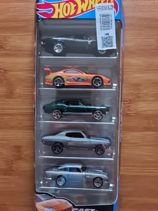 Pack Hot Wheels Fast & Furious 5 Coches