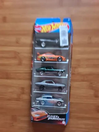Pack Hot Wheels Fast & Furious 5 Coches