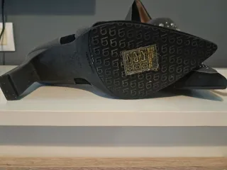 Zapatos de tacón mujer negros y grises