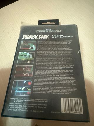 Jurassic Park Mega Drive Sega