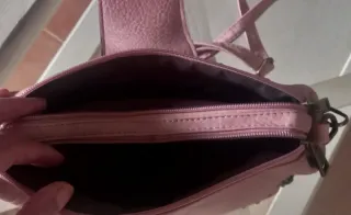 Bolso rosa bandolera