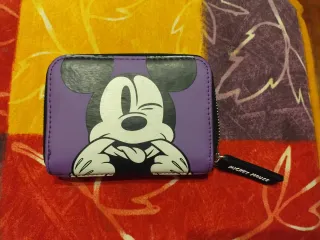 Monedero Disney Mickey Mouse Morado