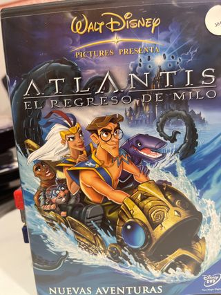 DVD Atlantis: El Regreso de Milo