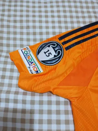 Camiseta Real Madrid Adidas Talla M Naranja