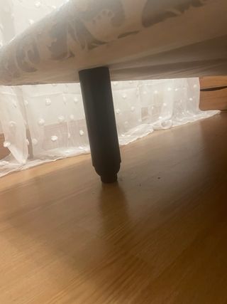 Bases de sommier + topper visco elástico