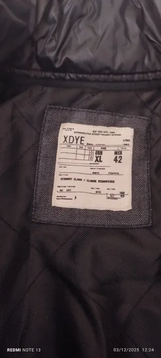 Chaquetón Hombre XDYE Talla XL Verde Oliva