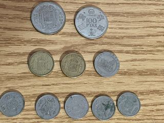 Lote de monedas antiguas