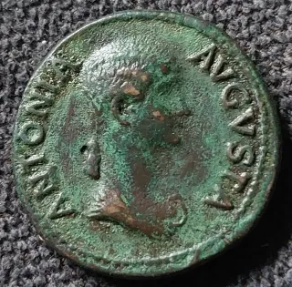 Réplica Dupondius Romano Bronce