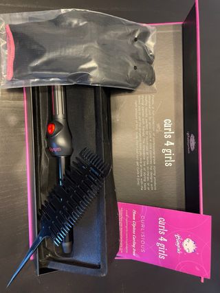 Tenacilla Curls 4 Girls 19mm Rosa/Negra