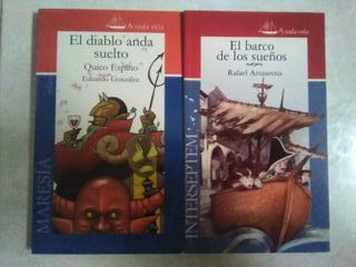 Lote de libros Maresía/Interseven