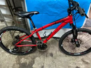 Bicicleta Montaña Rueda 24 Roja