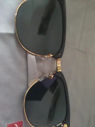 Gafas Ray-Ban Clubmaster Negro/Dorado