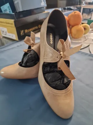 Zapatos planos Oh! Girl negros Zapatos con tacones