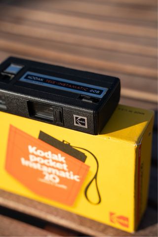 Cámara analógica Kodak de 110