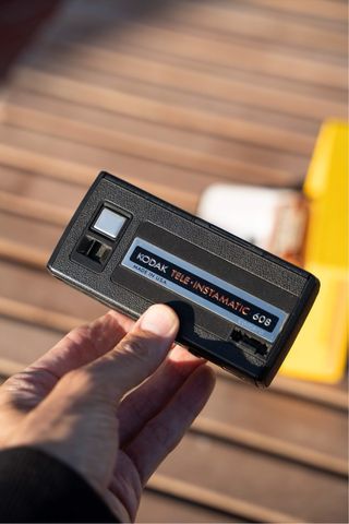 Cámara analógica Kodak de 110