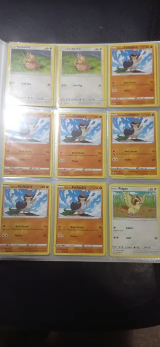 Lote de cartas Pokémon