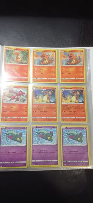 Lote de cartas Pokémon
