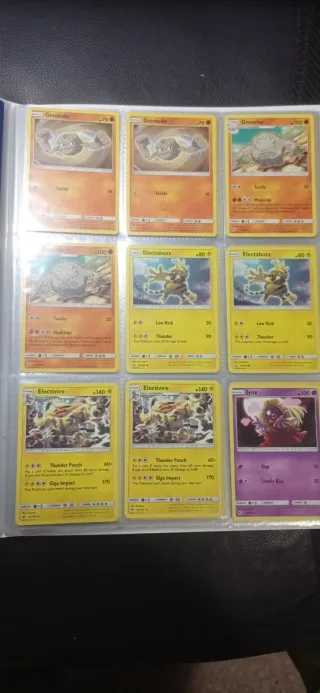 Lote de cartas Pokémon