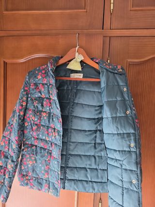 Chaqueta floral mujer