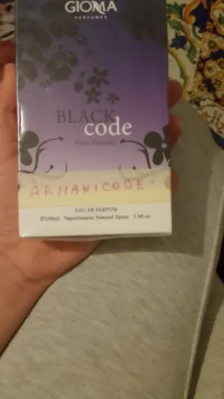 GIOMA Black Code Eau de Parfum Donna