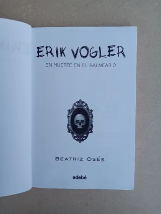 ERIK VOGLER 2: MUERTE EN EL BALNEARIO (Spanish ...