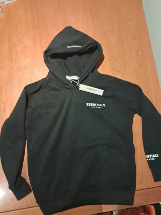 Sudadera Essentials Negra