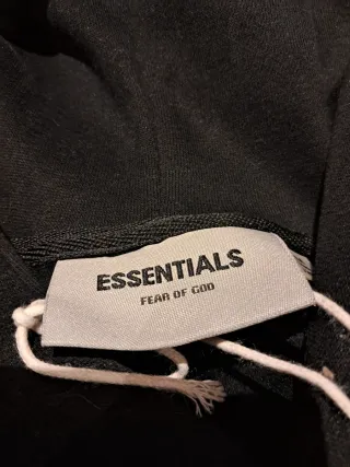 Sudadera Essentials Negra