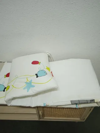 Funda nórdica cuna y chichonera Tuc Tuc