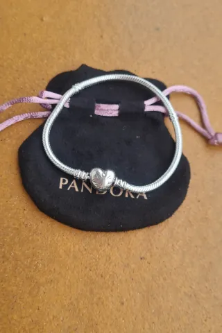 Pulsera Pandora Corazón Brillante
