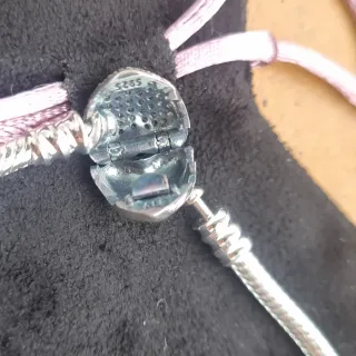 Pulsera Pandora Corazón Brillante