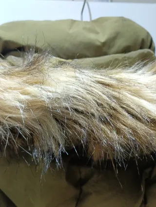 Chaqueta  hombre acolchada verde kaki nueva