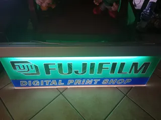 Insegna Luminosa Fujifilm Digital Print Shop