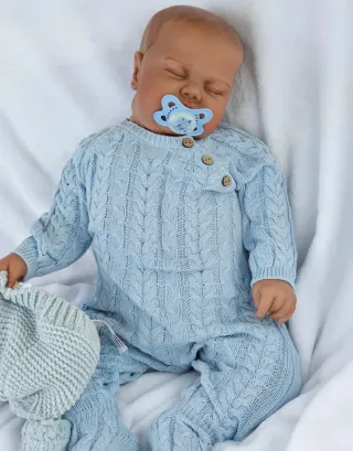 Muñeco bebé realista 60cm