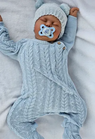 Muñeco bebé realista 60cm