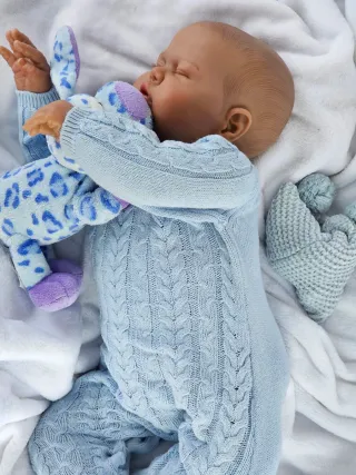 Muñeco bebé realista 60cm