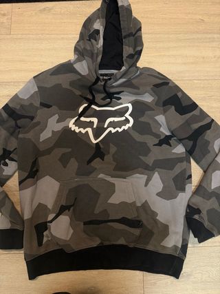 Sudadera Fox Camo Gris Talla M