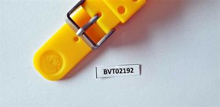 AMARILLO NUEVO PARA SEIKO GOMA CORREA PADI ONDA