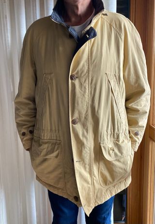 Chaqueta Burberrys Hombre Talla 52 Crema