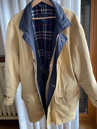 Chaqueta Burberrys Hombre Talla 52 Crema