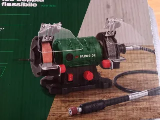 Esmeriladora Doble con Eje Flexible Parkside